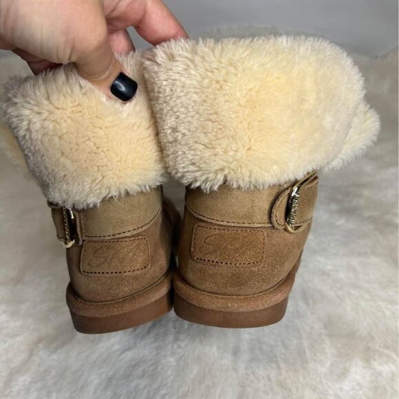 Woman’s leather/suede SoftMoc boots. Size 8. Excellent condition. Gold buckle. W - Picture 8 of 10